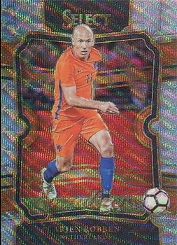 2017-18 Panini Select - Equalizers #EQ-27 Arjen Robben Front