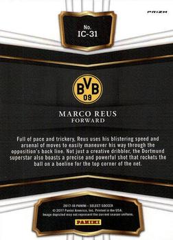 2017-18 Panini Select - In the Clutch #IC-31 Marco Reus Back