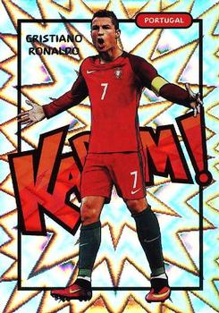 2017-18 Panini Select - Kaboom! #1 Cristiano Ronaldo Front