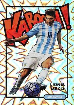 2017-18 Panini Select - Kaboom! #14 Lionel Messi Front