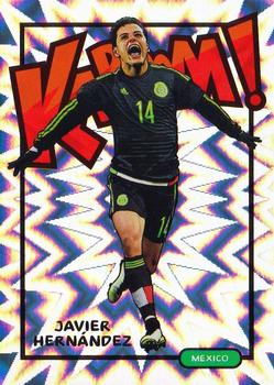 2017-18 Panini Select - Kaboom! #19 Javier Hernandez Front