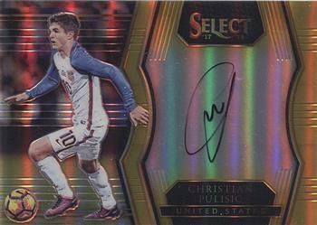 2017-18 Panini Select - Select Signatures Gold #SS-CP Christian Pulisic Front