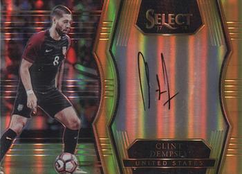 2017-18 Panini Select - Select Signatures Gold #SS-CD Clint Dempsey Front
