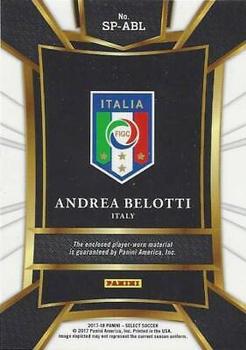 2017-18 Panini Select - Sparks Memorabilia #SP-ABL Andrea Belotti Back