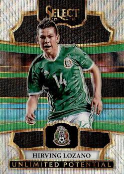 2017-18 Panini Select - Unlimited Potential #UP-5 Hirving Lozano Front