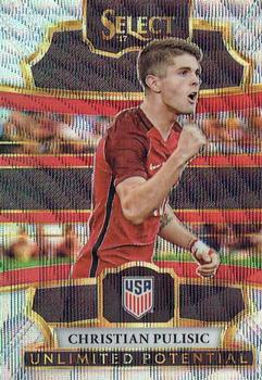 2017-18 Panini Select - Unlimited Potential #UP-9 Christian Pulisic Front