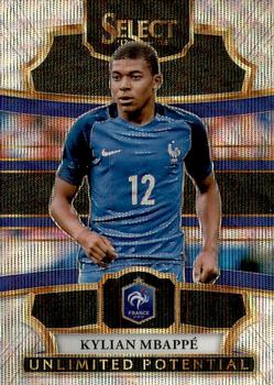 2017-18 Panini Select - Unlimited Potential #UP-10 Kylian Mbappe Front
