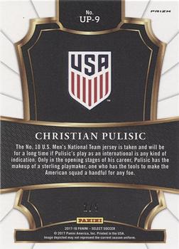 2017-18 Panini Select - Unlimited Potential Green #UP-9 Christian Pulisic Back