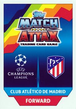 2017-18 Topps Match Attax UEFA Champions League - Limited Edition Gold #LE6G Antoine Griezmann Back