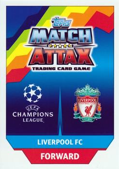 2017-18 Topps Match Attax UEFA Champions League - Limited Edition Gold #LE8G Mohamed Salah Back