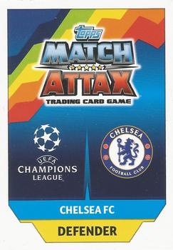 2017-18 Topps Match Attax UEFA Champions League - Limited Edition Silver #LE6S David Luiz Back