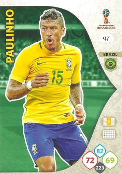 2018 Panini Adrenalyn XL FIFA World Cup 2018 Russia  #47 Paulinho Front