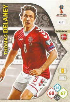 2018 Panini Adrenalyn XL FIFA World Cup 2018 Russia  #85 Thomas Delaney Front