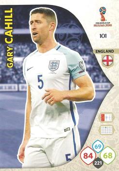 2018 Panini Adrenalyn XL FIFA World Cup 2018 Russia  #101 Gary Cahill Front