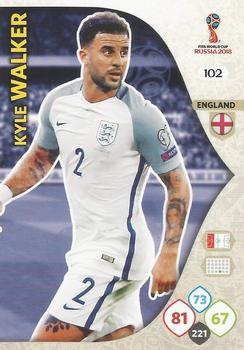 2018 Panini Adrenalyn XL FIFA World Cup 2018 Russia  #102 Kyle Walker Front