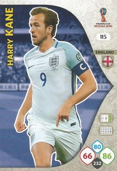 2018 Panini Adrenalyn XL FIFA World Cup 2018 Russia  #115 Harry Kane Front
