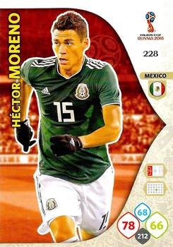 2018 Panini Adrenalyn XL FIFA World Cup 2018 Russia  #228 Hector Moreno Front