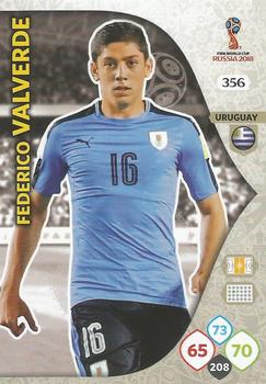 2018 Panini Adrenalyn XL FIFA World Cup 2018 Russia  #356 Federico Valverde Front