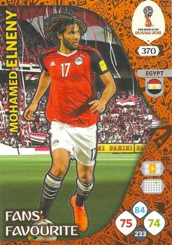 2018 Panini Adrenalyn XL FIFA World Cup 2018 Russia  #370 Mohamed Elneny Front