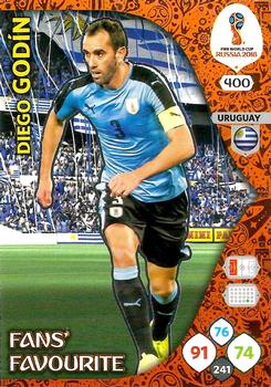 2018 Panini Adrenalyn XL FIFA World Cup 2018 Russia  #400 Diego Godin Front
