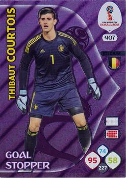 2018 Panini Adrenalyn XL FIFA World Cup 2018 Russia  #407 Thibaut Courtois Front