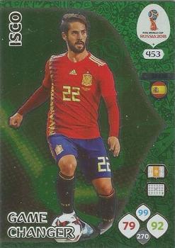 2018 Panini Adrenalyn XL FIFA World Cup 2018 Russia  #453 Isco Front