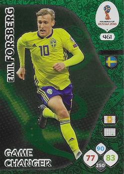 2018 Panini Adrenalyn XL FIFA World Cup 2018 Russia  #461 Emil Forsberg Front