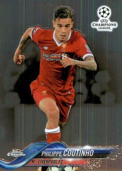 2017-18 Topps Chrome UEFA Champions League #11 Philippe Coutinho Front