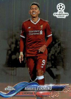 2017-18 Topps Chrome UEFA Champions League #42 Roberto Firmino Front