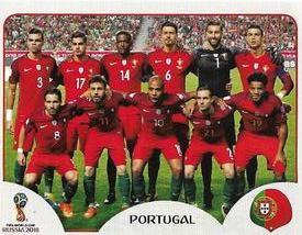 2018 Panini FIFA World Cup: Russia 2018 Stickers (Black/Gray Backs, Made in Italy) #113 Portugal Front