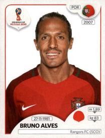 2018 Panini FIFA World Cup: Russia 2018 Stickers (Black/Gray Backs, Made in Italy) #115 Bruno Alves Front