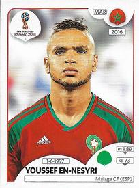 2018 Panini FIFA World Cup: Russia 2018 Stickers (Black/Gray Backs, Made in Italy) #171 Youssef En-Nesyri Front