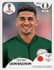2018 Panini FIFA World Cup: Russia 2018 Stickers (Black/Gray Backs, Made in Italy) #338 Leon Balogun Front