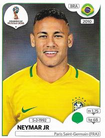 2018 Panini FIFA World Cup: Russia 2018 Stickers (Black/Gray Backs, Made in Italy) #371 Neymar Jr Front