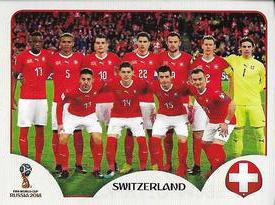 2018 Panini FIFA World Cup: Russia 2018 Stickers (Black/Gray Backs, Made in Italy) #373 Switzerland Front