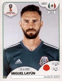 2018 Panini FIFA World Cup: Russia 2018 Stickers (Black/Gray Backs, Made in Italy) #459 Miguel Layun Front