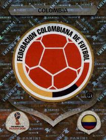 2018 Panini FIFA World Cup: Russia 2018 Stickers (Black/Gray Backs, Made in Italy) #632 Colombia Front