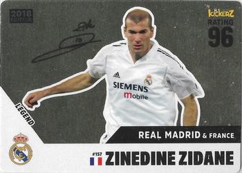 2018 Kickerz #157 Zinedine Zidane Front