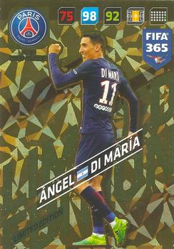 2017-18 Panini Adrenalyn XL FIFA 365 - Limited Edition #NNO Ángel Di María Front