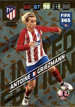 2017-18 Panini Adrenalyn XL FIFA 365 - Limited Edition #NNO Antoine Griezmann Front
