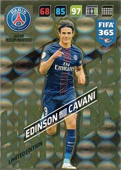 2017-18 Panini Adrenalyn XL FIFA 365 - Limited Edition #NNO Edinson Cavani Front