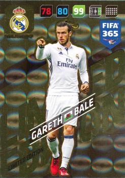 2017-18 Panini Adrenalyn XL FIFA 365 - Limited Edition #NNO Gareth Bale Front