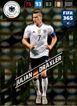 2017-18 Panini Adrenalyn XL FIFA 365 - Limited Edition #NNO Julian Draxler Front