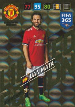 2017-18 Panini Adrenalyn XL FIFA 365 - Limited Edition #NNO Juan Mata Front