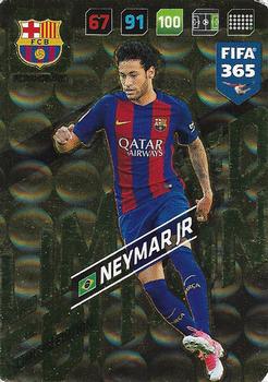 2017-18 Panini Adrenalyn XL FIFA 365 - Limited Edition #NNO Neymar Jr Front