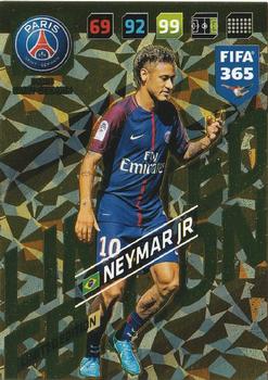 2017-18 Panini Adrenalyn XL FIFA 365 - Limited Edition #NNO Neymar Jr Front
