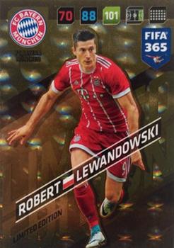 2017-18 Panini Adrenalyn XL FIFA 365 - Limited Edition #NNO Robert Lewandowski Front