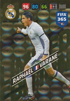 2017-18 Panini Adrenalyn XL FIFA 365 - Limited Edition #NNO Raphaël Varane Front