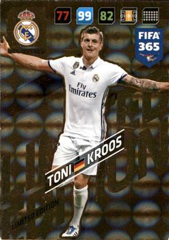 2017-18 Panini Adrenalyn XL FIFA 365 - Limited Edition #NNO Toni Kroos Front