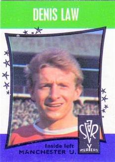 1967-68 A&BC Star Players #16 Denis Law Front